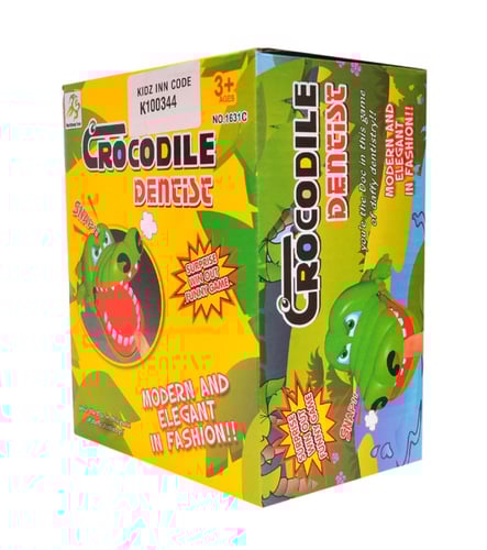 لعبة طبيب اسنان التمساح