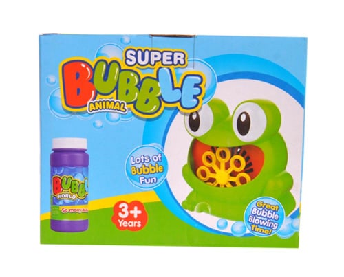 ماكينة فقاعات شكل ضفدع