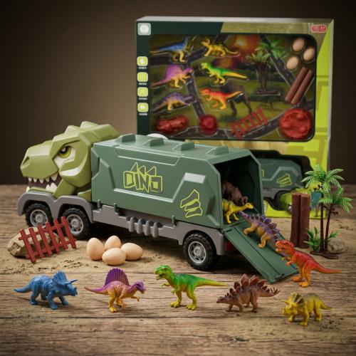 لعبة شاحنة نقل الديناصورات