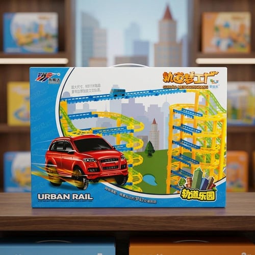 سيارة ومسار سيارات