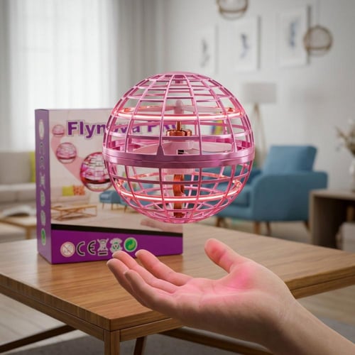 لعبة الكرات الطائرة المضيئة