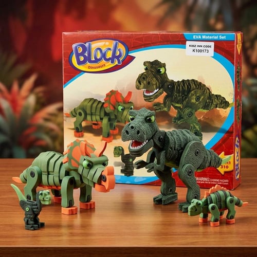 لعبة تجميع الديناصورات