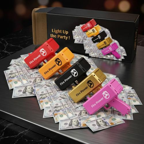 لعبة مسدس اطلاق المال