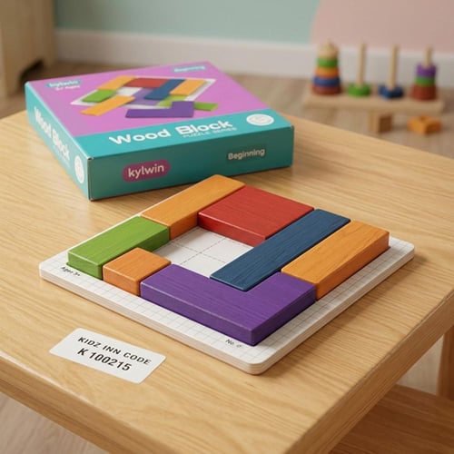 لعبة لغز خشبي