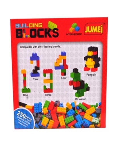 مجموعة مكعبات لتكوين اشكال وارقام