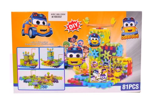 مجموعة بناء التروس الكهربائية المضحكة