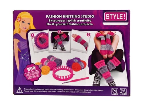 لعبة خياطة صوف ملون