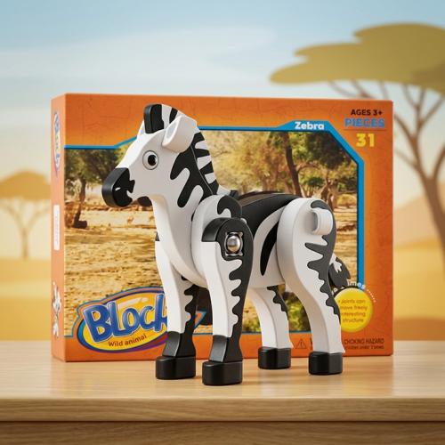 لعبة تركيب الحمار الوحشي