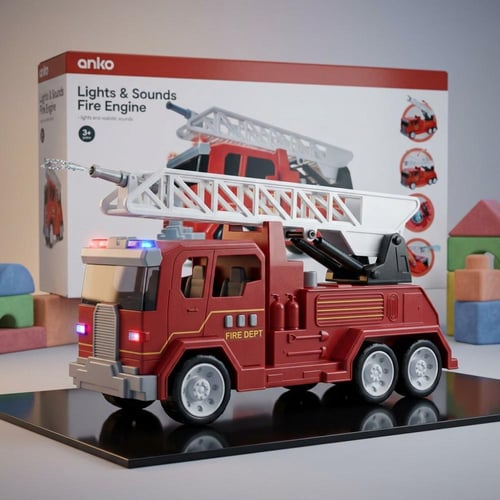 لعبة سيارة الاطفاء