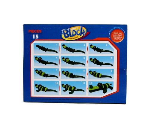 لعبة تركيب مجسم تمساح