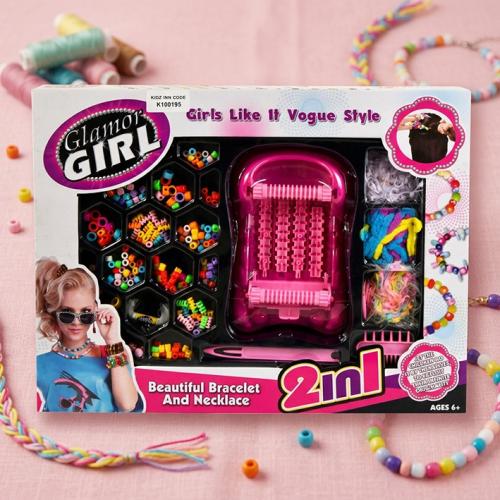 لعبة صنع عقد وسوار بنات