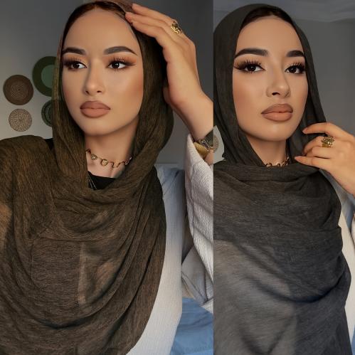 طقم وشاح قطعتين ناعم