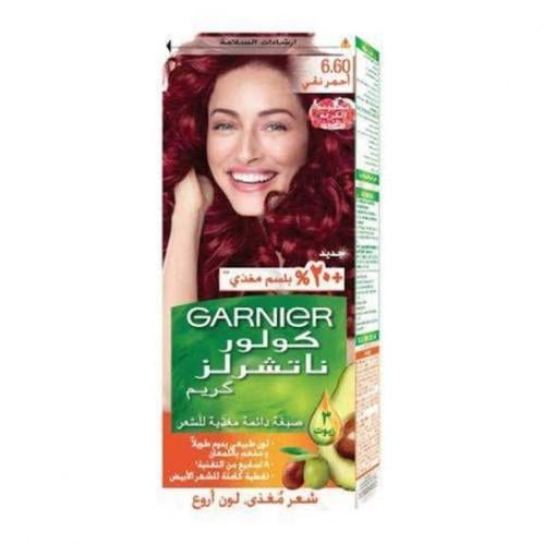 جارنييه ناتشرلز صبغة دائمة +20% بلسم مغذى 6.60 أحم...