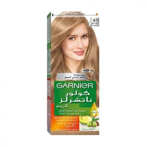جارنييه صبغة شعركولور ناتشرلز كريم اشقر فاتح رمادى...