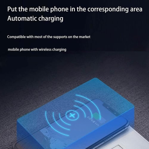 كمودينه طاولة جانبية سمارت3 ادراج لون رصاصي من كام...