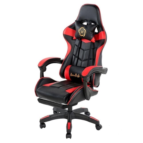 كرسي العاب قيمنق مكتبي أحمر مقدم لكم من كاما