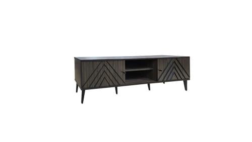 طاولة بلازما بتصميم حديث عصري 160سم لون بني من كام...