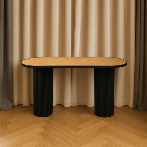 طاولة كونسول مودرن لون أسود * خشبي بتصميم فني أنيق...