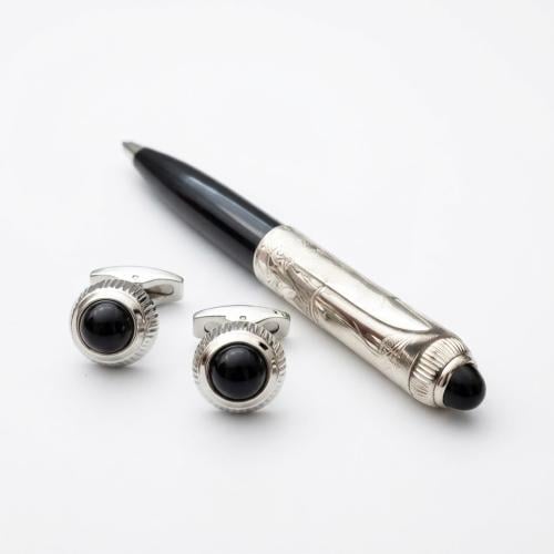 قلم وكبك كارتير باشا الفاخر (Cartier Pasha Pen & C...