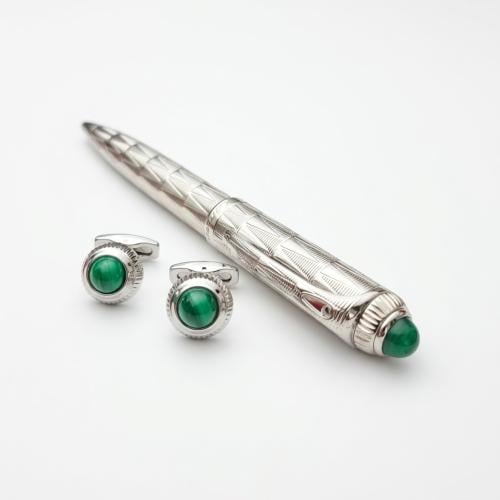 قلم وكبك كارتير باشا الفاخر (Cartier Pasha Pen & C...