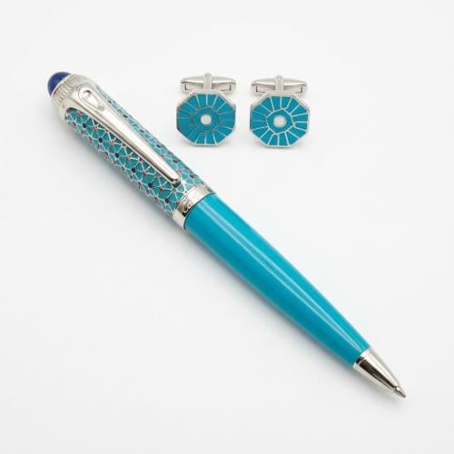 قلم وكبك كارتير باشا الفاخر (Cartier Pasha Pen & C...