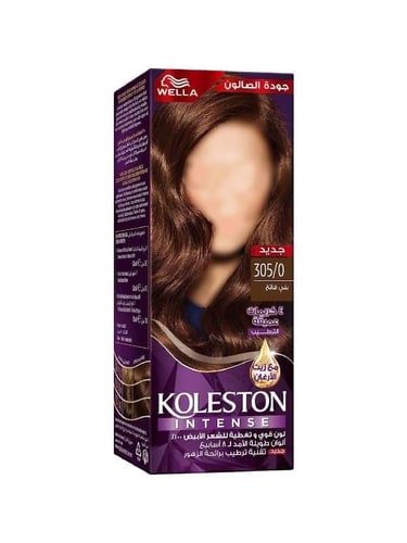 Colston light brown hair dye, extract 305/0
