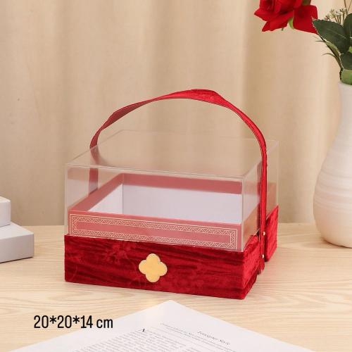 Elegant acrylic gift box with luxurious design