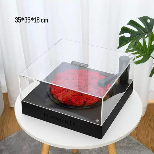 Elegant gramophone with modern design and acrylic...