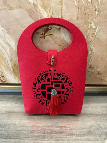 Elegant bags with modern design and attractive velvety texture