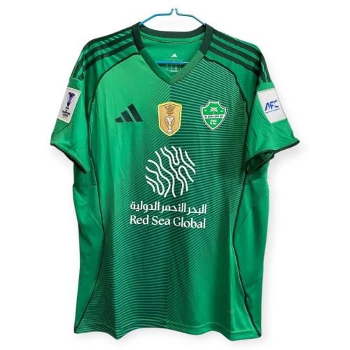 تيشيرت الاهلي الاخضر بشعار النخبة الذهبي
