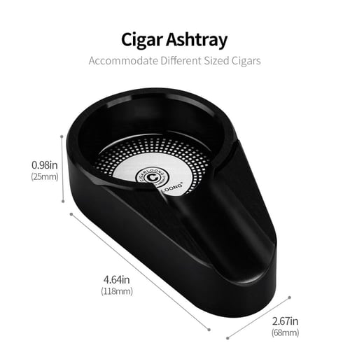 بكج ادوات سيجار 5 قطع مع حافظه سيجار طويله