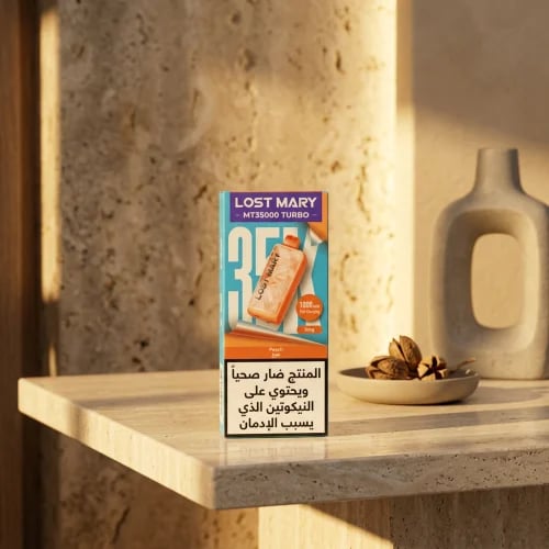 Lost Mary Turbo 35000 Mosh Peach Flavor LOST MARY...