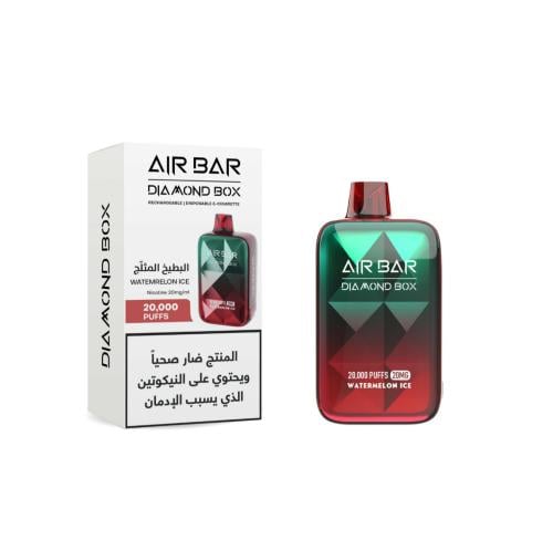 سحبة اير بار دايموند بوكس 20000بف بطيخ مثلج air ba...