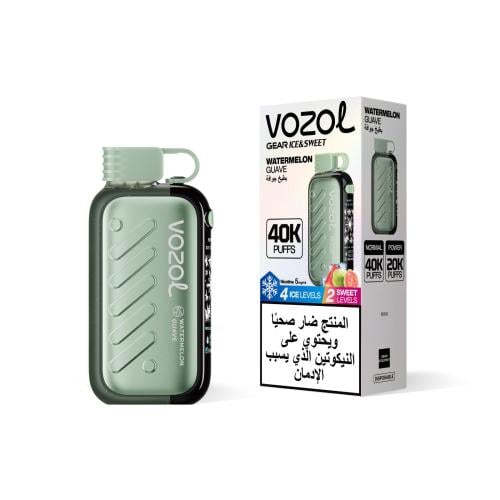 Vozol 40000 puff, watermelon, guava flavor