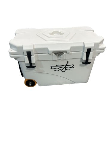 45QT WHITE ICE BOX-ثلاجة