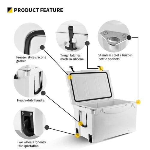 75QT white Cooler Box | ثلاجة كبيرة