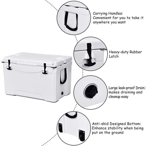 75QT white Cooler Box | ثلاجة كبيرة