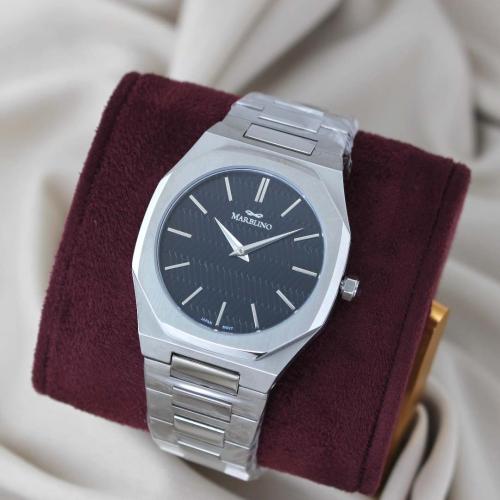 ساعة ماربلينو رجالية ستانلس ستيل مقاومة للماء