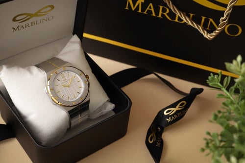 ساعه رجالي بتصميم جديد وفاخر من ماركة ماربلينو