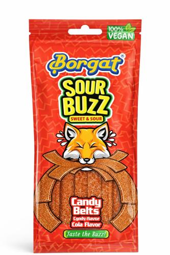 Bourqat sour sweetness belt with cola flavor 50 gr...