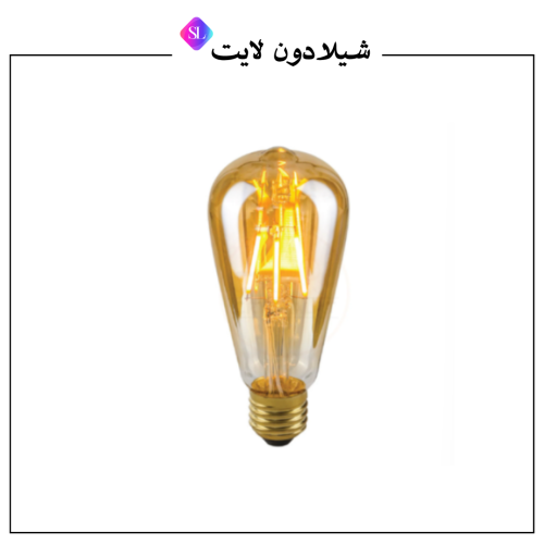 لمبة كروى E27 عسلية فيلمونت 4 واط اصفر