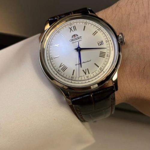 ساعة أورينت - بامبينو كلاسيك أبيض