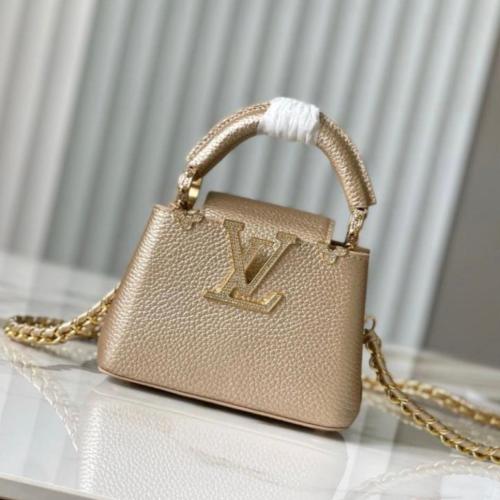 شنطة لويس فيتون مزين بالكريستال