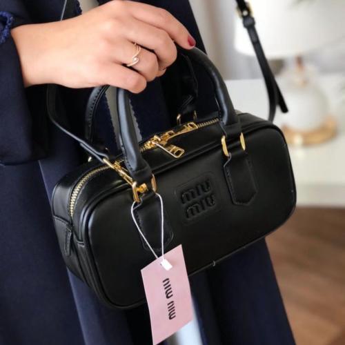 حقيبة يد ميو ميو MIU MIU - اسود