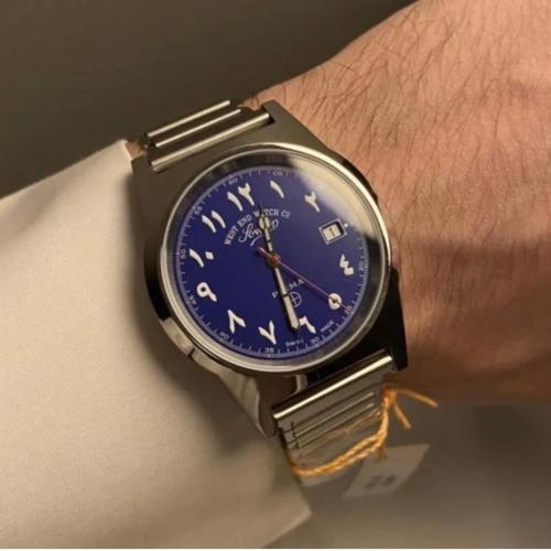 ساعة ويست إند -ازرق