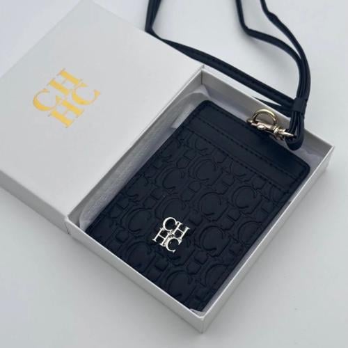 حامل بطاقات عمل CH - اسود