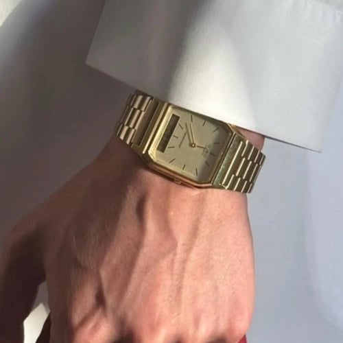 ساعة كاسيو ڤنتج - ذهبي