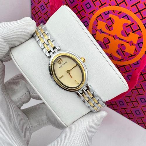ساعة Tory Burch بيضاوي