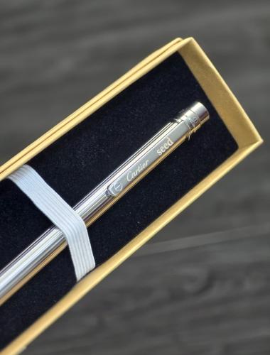 قلم كارتير رجالي فاخر محفور بالاسم