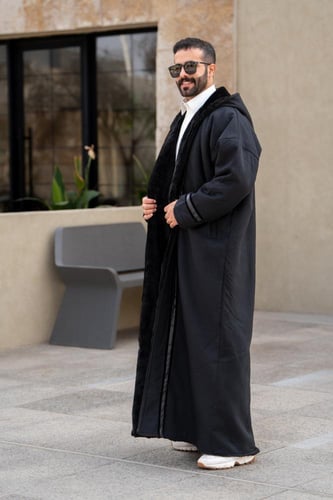 فروه رجاليه جوخ لون اسود